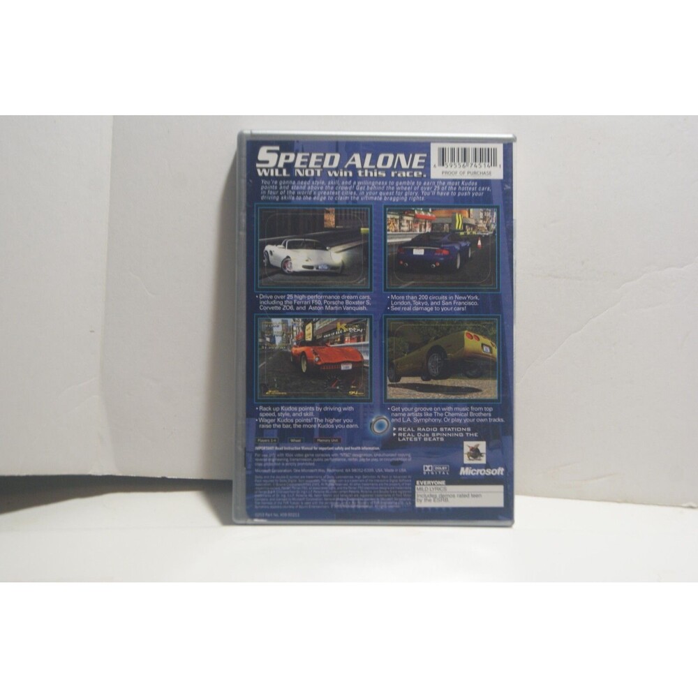 Project Gotham Racing (Microsoft Xbox 2001) Platinum Hits Racing Sim - Picture 2 of 3